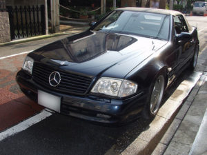 メルセデス・ベンツ R129 SL500 ドライブシャフト交換　画像